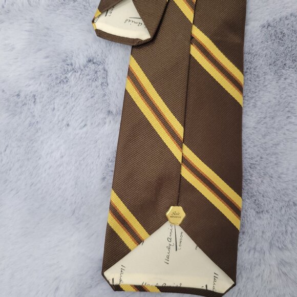 Hardy Amies Silk Neck Tie in EUC - Picture 7 of 8